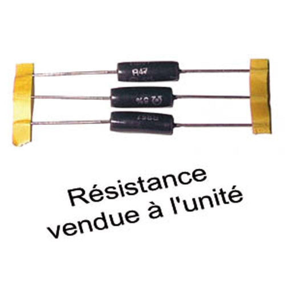 NON ROHS / RESISTANCE 5% 5W 0R1 / BANDE