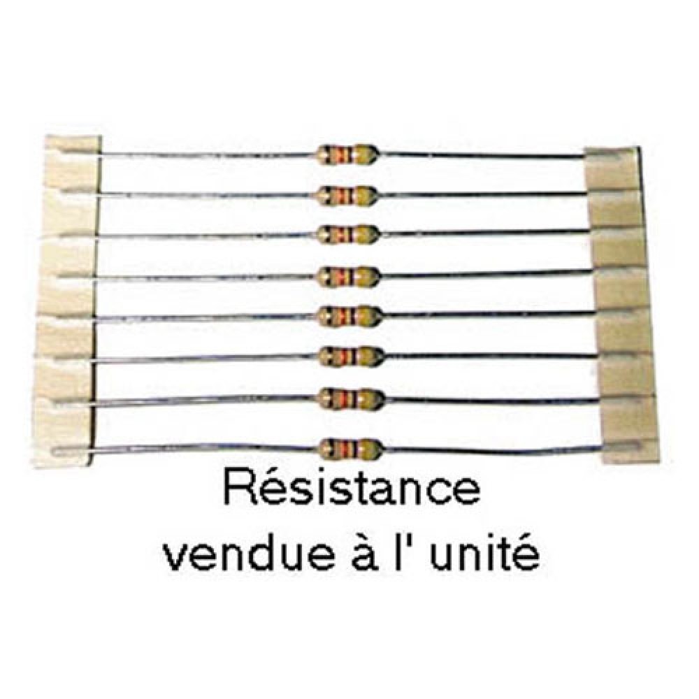 NON ROHS / RESISTANCE 5% 1/4W 6M8 / BANDE