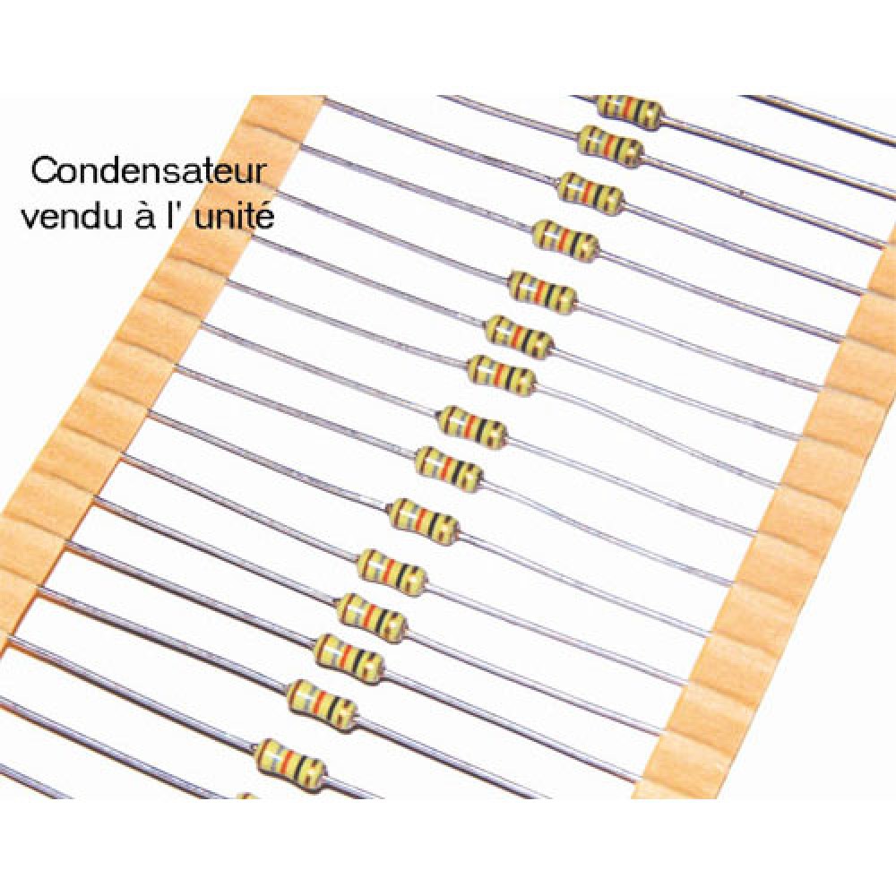 NON ROHS / CONDENSATEUR CERAMIQUE AXIAL 1NF 63V / SACHET