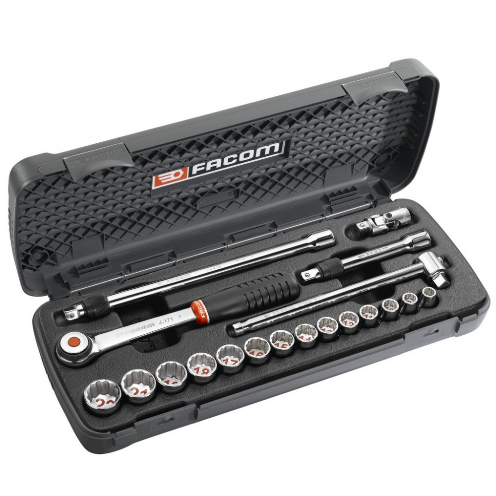 COMPO DOUILLE 3/8 12P 8-22MM