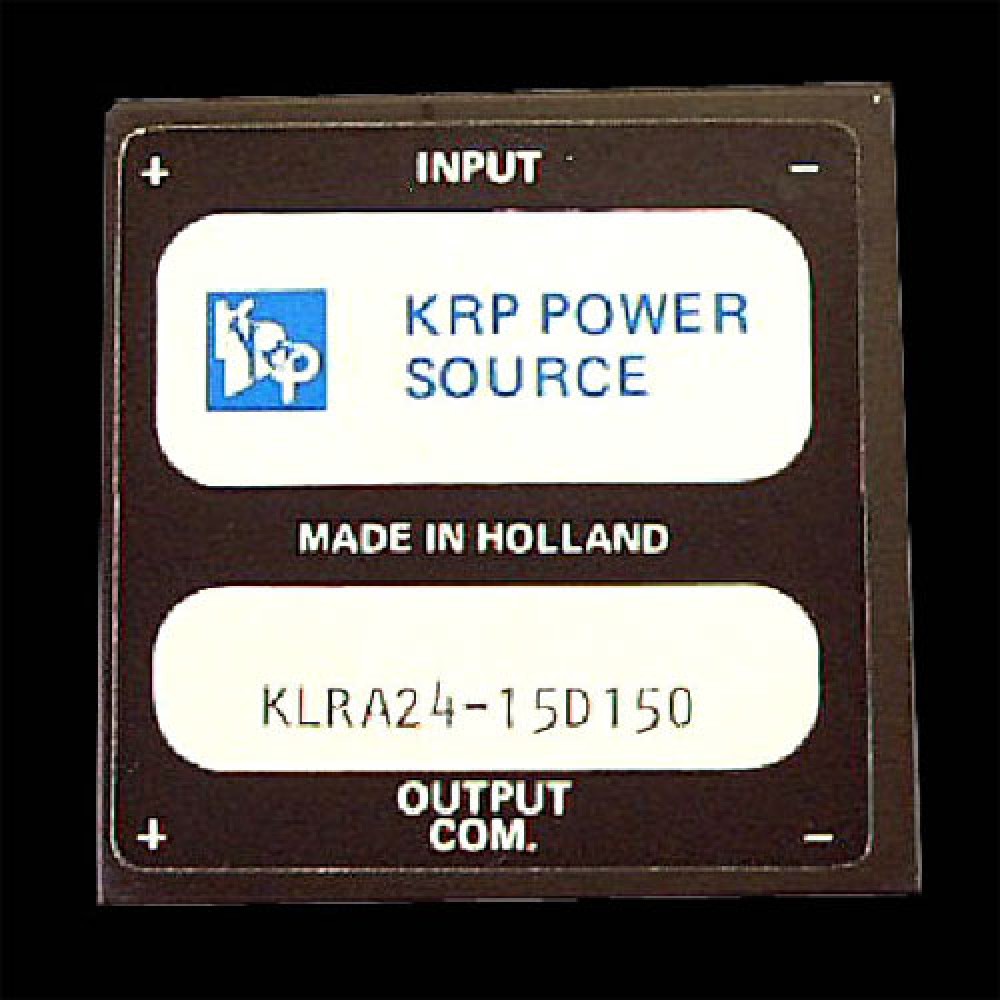 CONVERTISSEUR  24VDC >>> +/- 15VDC/150MA