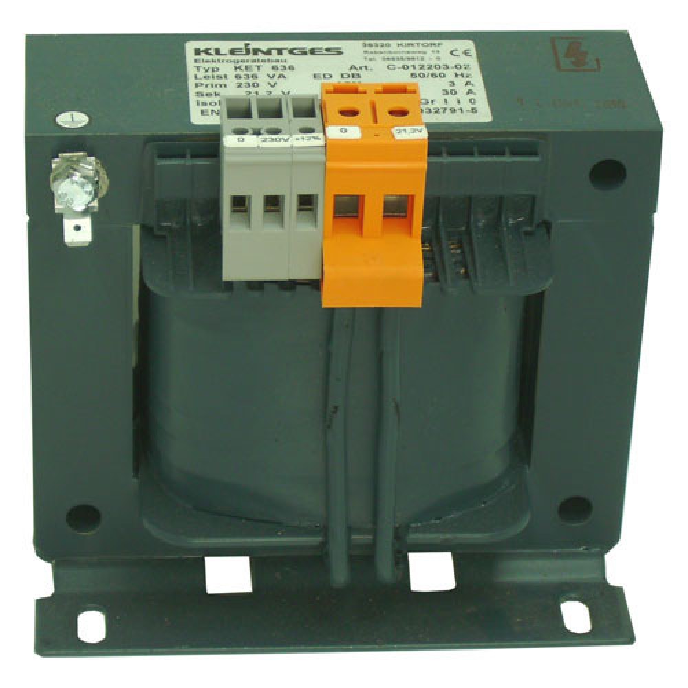 TRANSFO FER   E + I  - 21,2V-30AMP/636VA