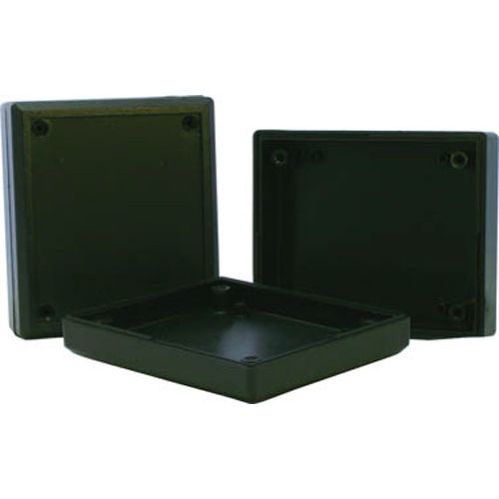 COFFRET PLASTIQUE CARRE NOIR 5P