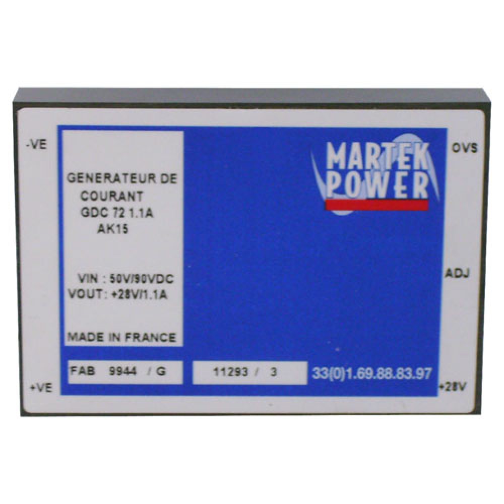 ALIMENTATION ENCAPS. 50/90VDC > 28V/1,1A