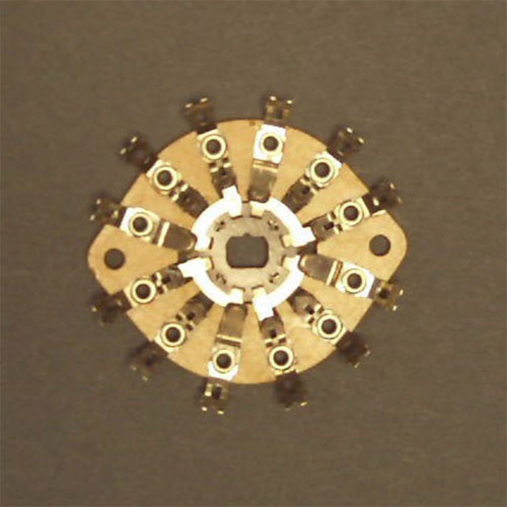 GALETTE BAKELITE 2 POSITIONS/4 CIRCUITS