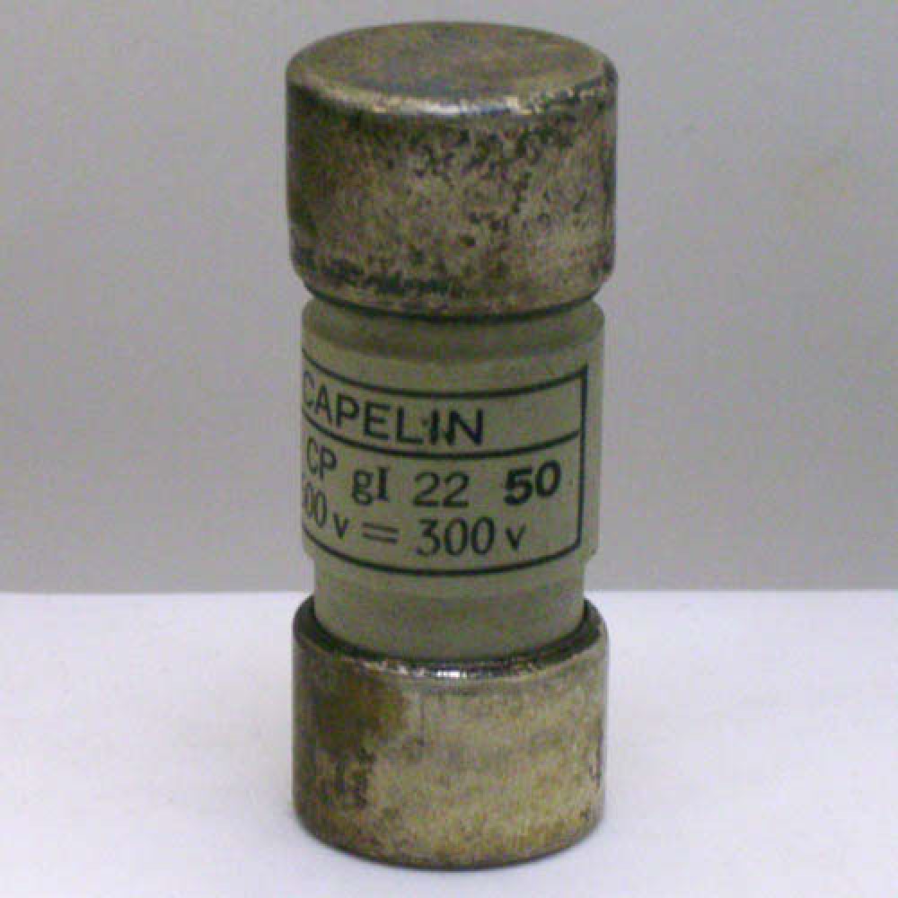 FUSIBLE  50AMP   22X58MM   LOT 2 PIECES