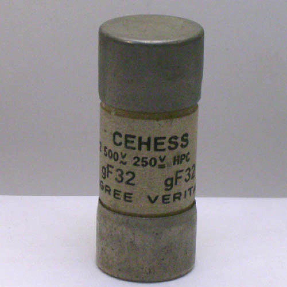 FUSIBLE  32AMP   22X58MM   LOT 2 PIECES