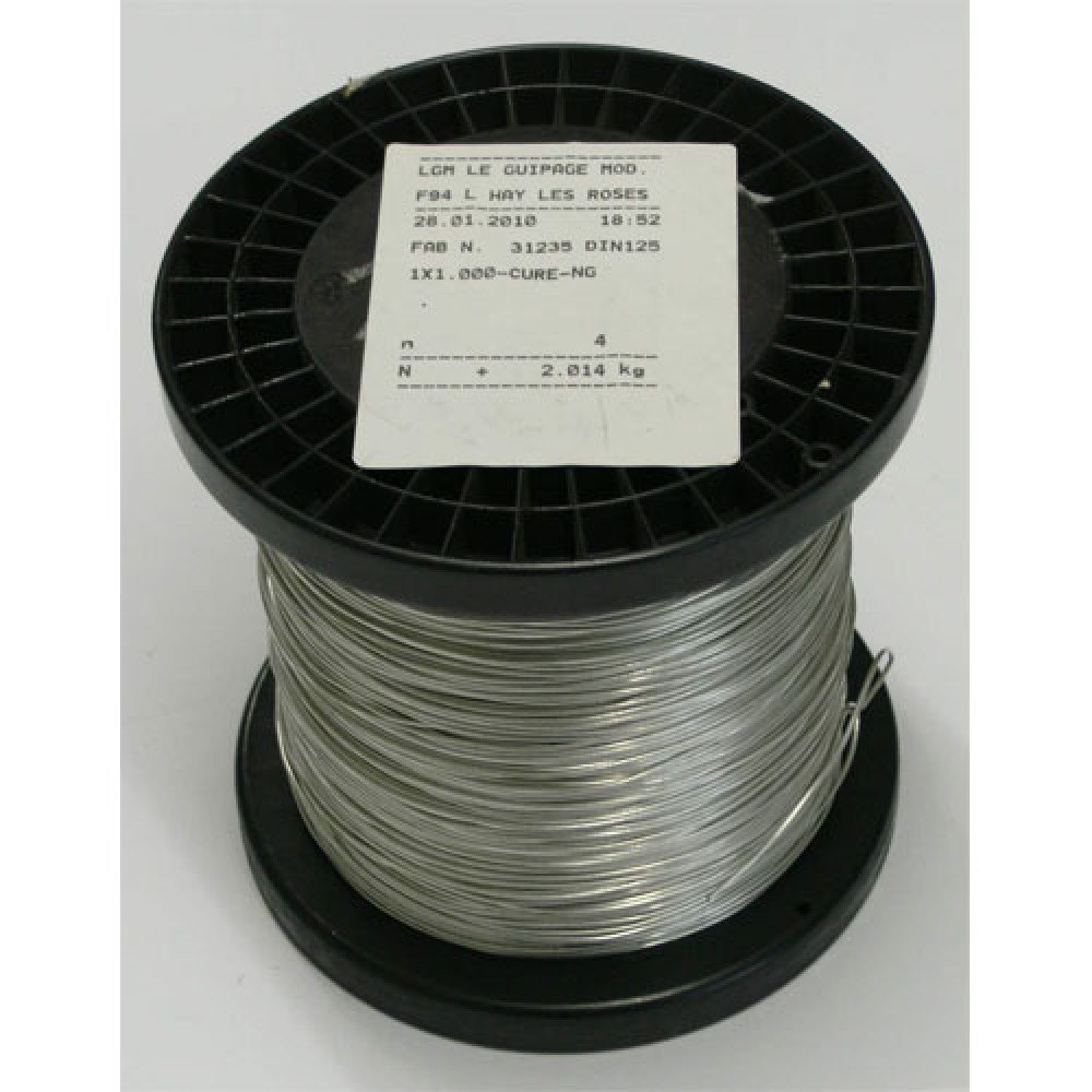 CUIVRE ETAME 1MM²   -   BOBINE 2 KG