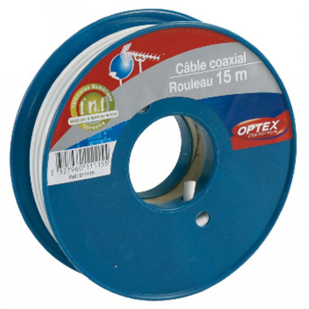 CABLE COAXIAL TV 75OHMS RX:15 METRES