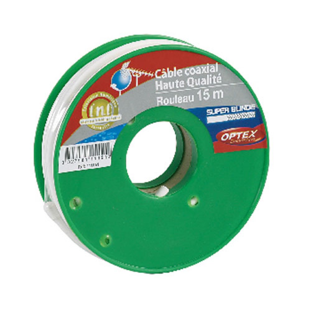 CABLE COAXIAL TV 75OHMS RX:15 METRES