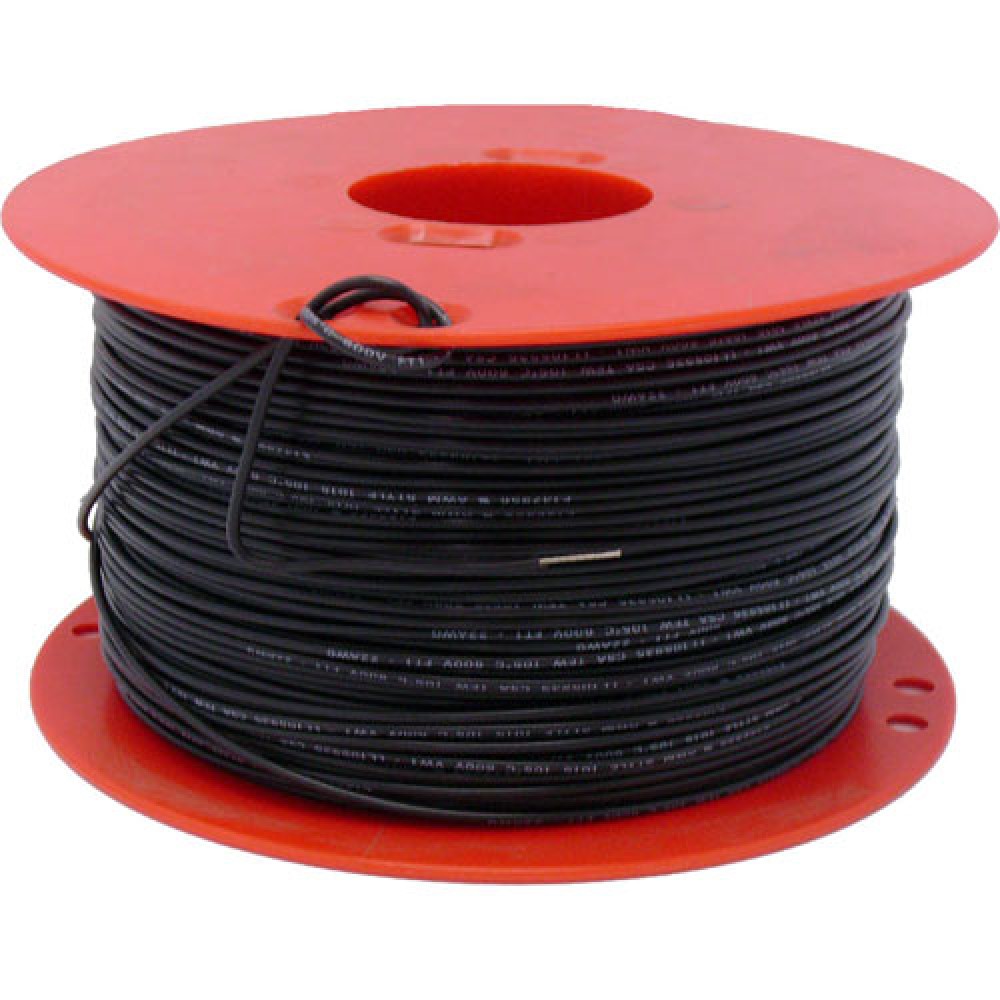 FIL DE CABLAGE  0,32MM²  NOIR LONG:305 M