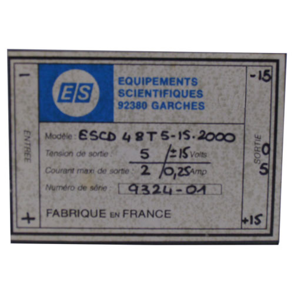 ALIMENTATION  48V>5VDC/2A>+/-15VDC/250MA