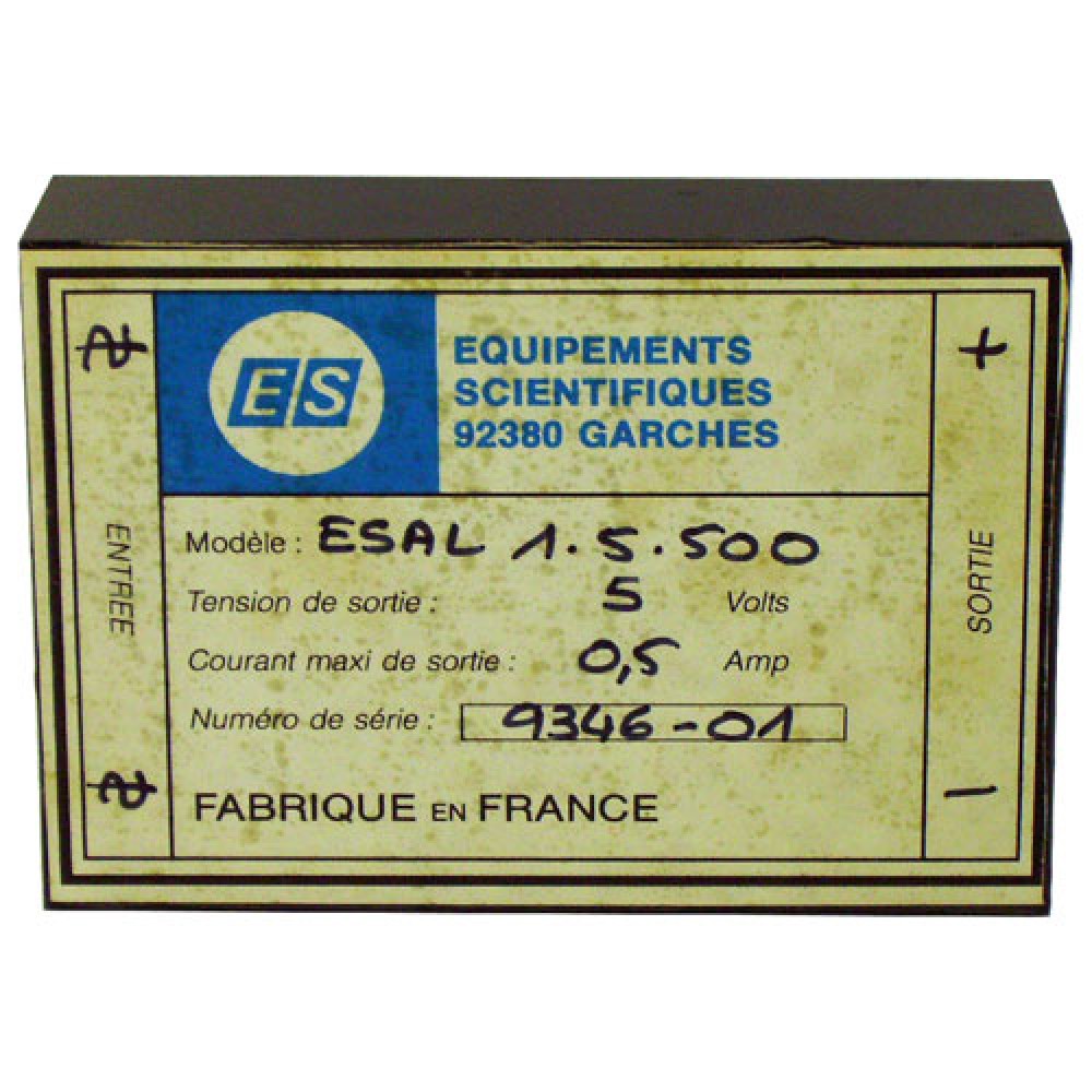 ALIMENTATION ENCAPSULEE 9/36VDC>5V/500MA