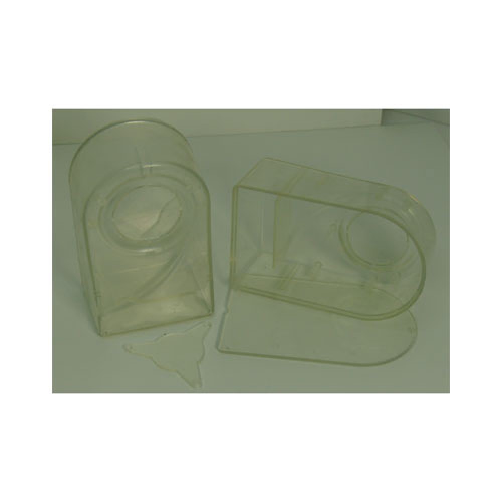 COFFRET PLASTIQUE TRANSPARENT   7 PIÉCES