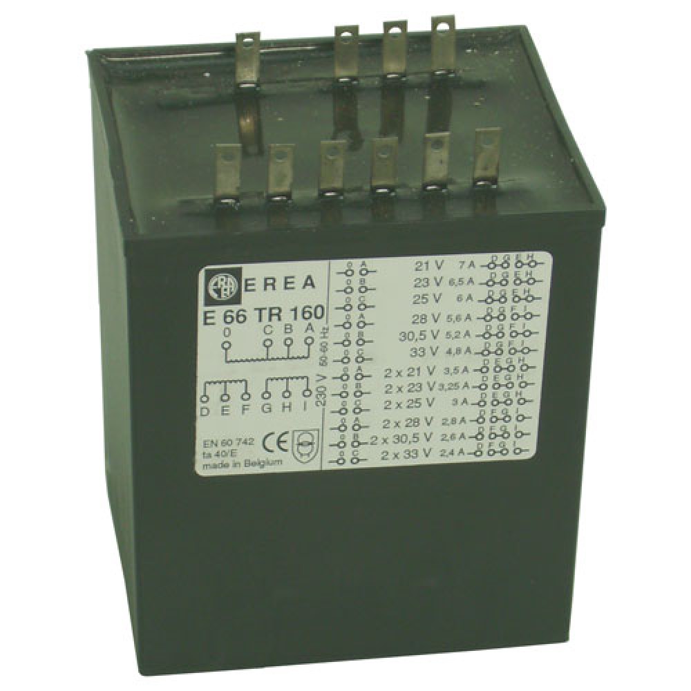 TRANSFO MOULE  EREA 2X21V >> 2X33V-160VA