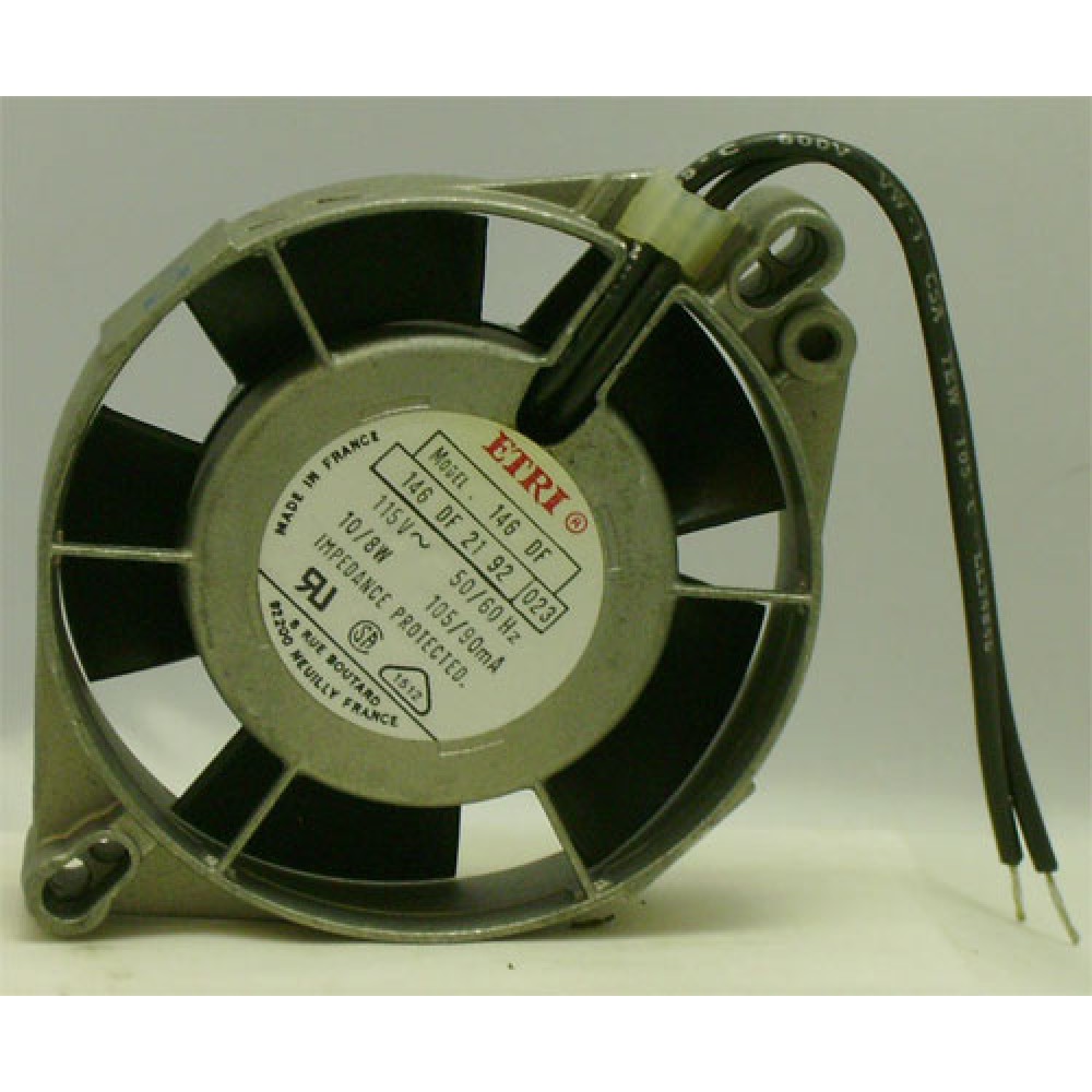 VENTILATEUR 115V 10W DIAM:80X25MM  METAL