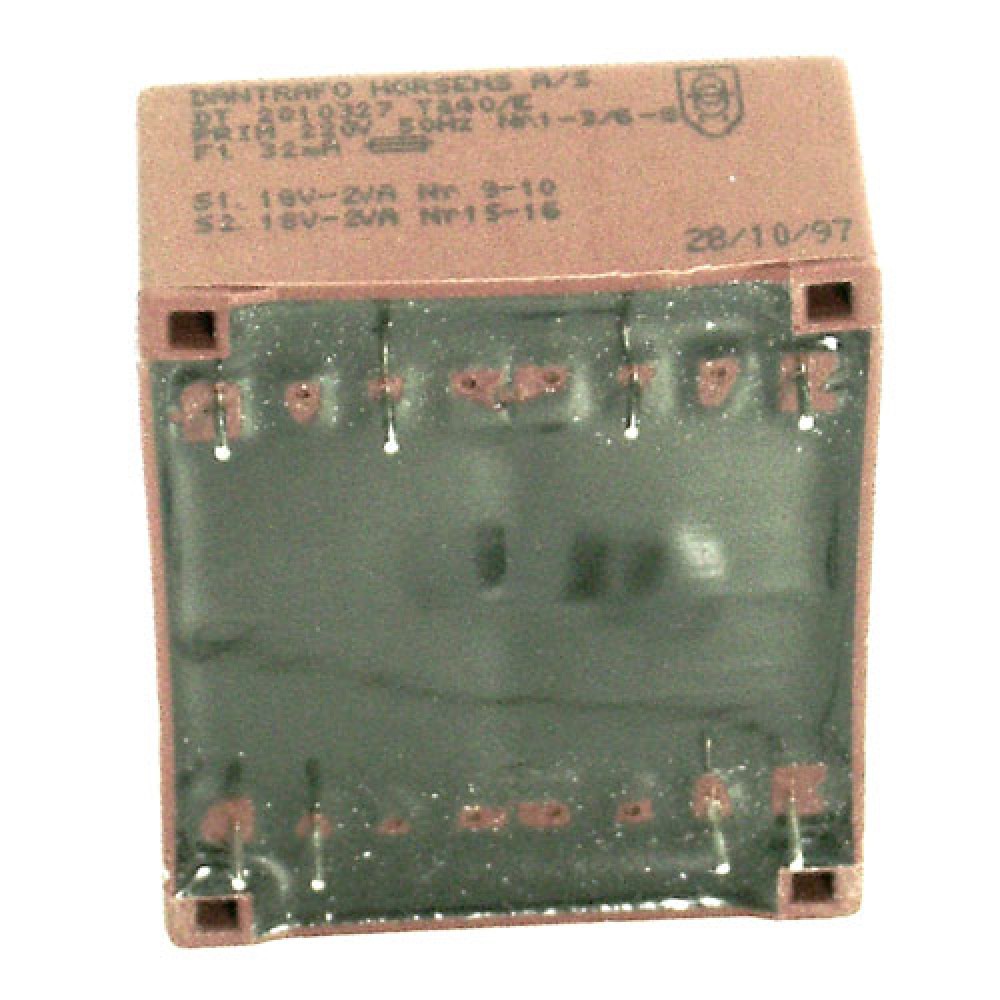 TRANSFO MOULE CI - 2 X 0/18 VAC - 4VA