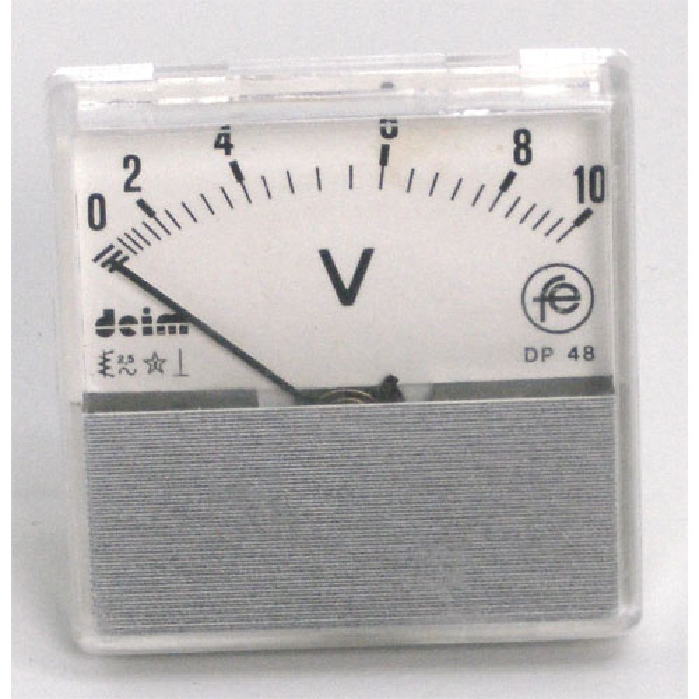 VOLTMETRE FER.   10 VAC  48 X 48MM