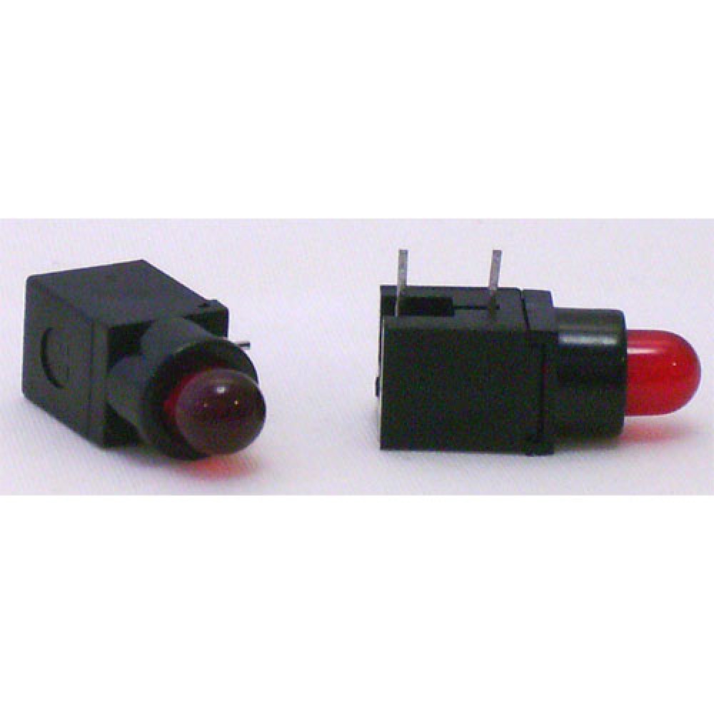 VOYANT LED 5MM ROUGE CI COUDE -10 PIECES