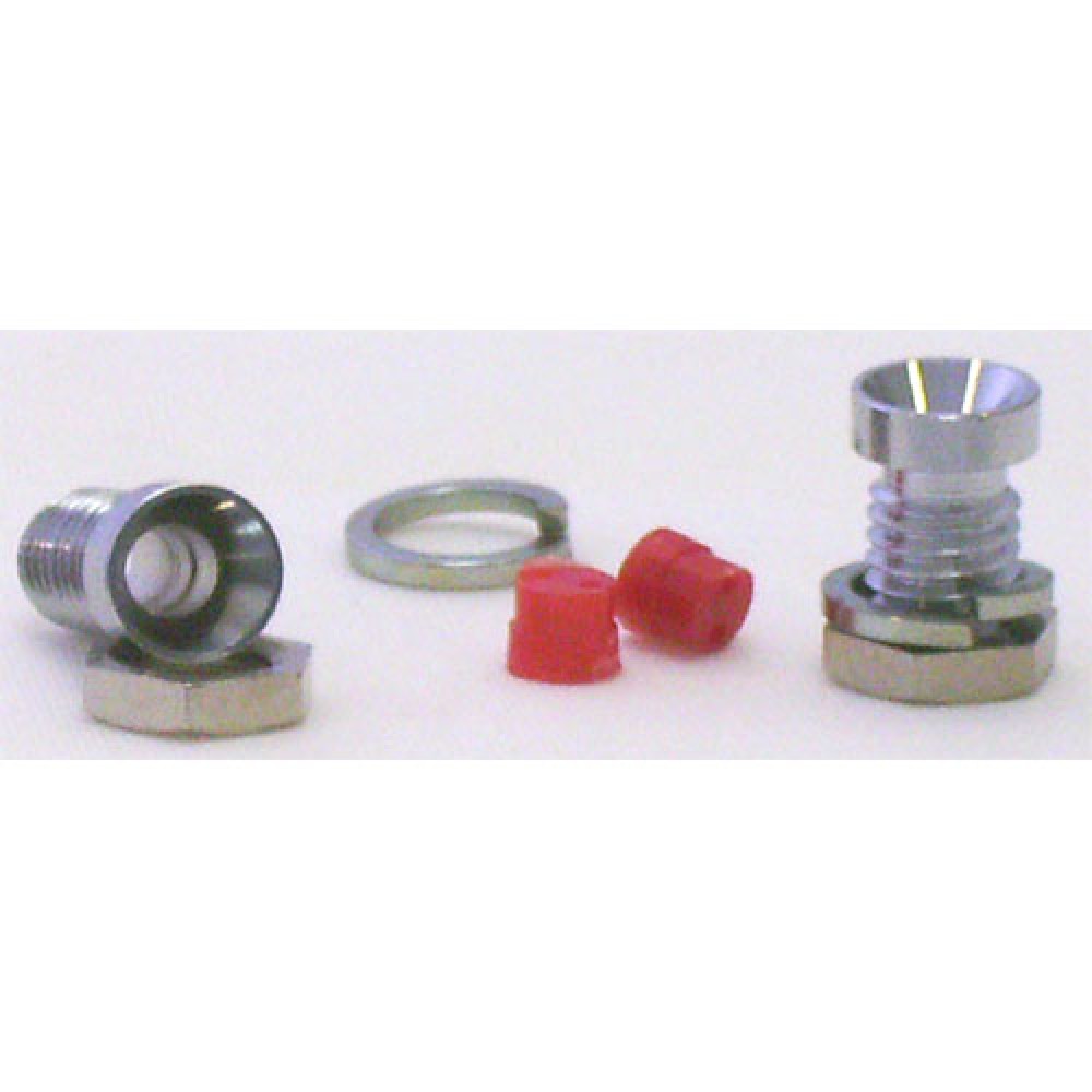 SUPPORT LED 3MM CHROME --- 2 PIECES
