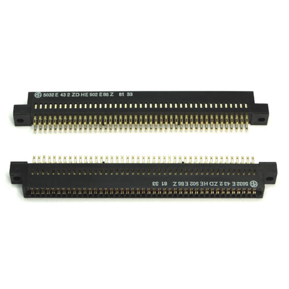 CONNECTEUR FEMELLE>COSSES 2X43PTS - 2,54