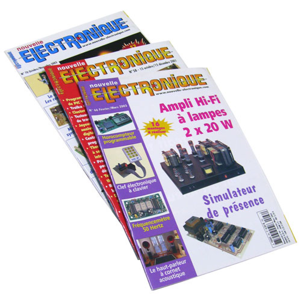 REVUES NOUVELLE ELECTRONIQUE - 7 REVUES