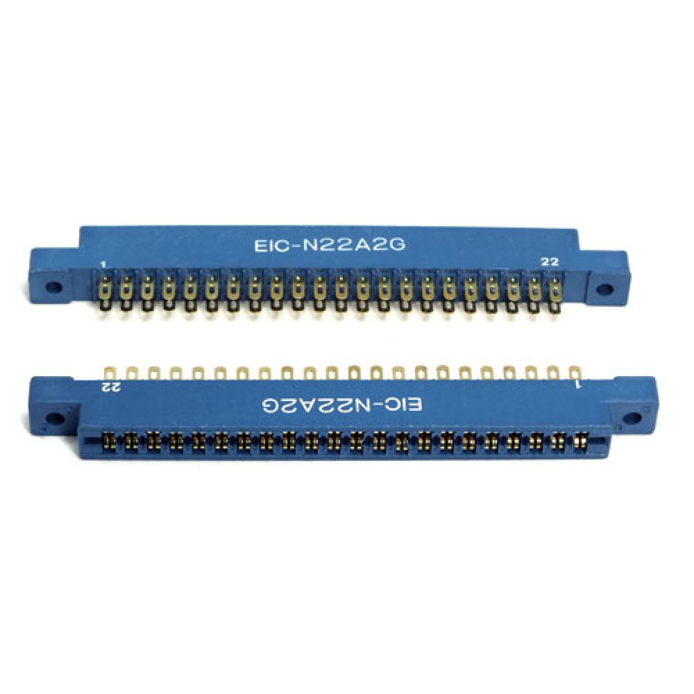 CONNECTEUR FEMELLE>COSSES 2X22PTS - 3,96