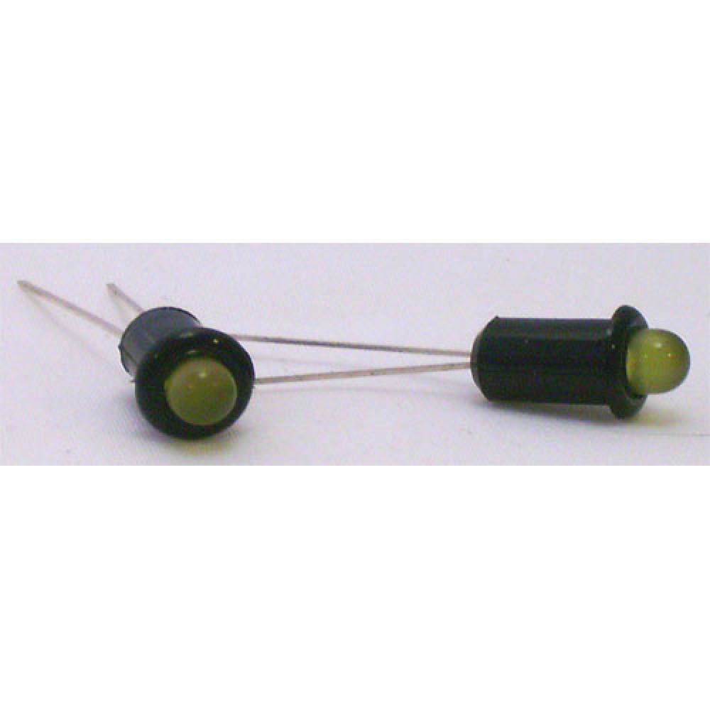 VOYANT LED 5MM JAUNE ----- 5 PIECES