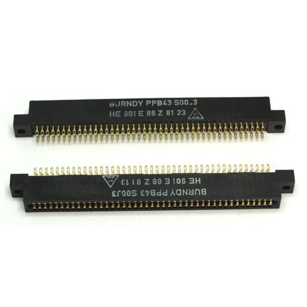 CONNECTEUR FEMELLE>COSSES 2X43PTS - 2,54