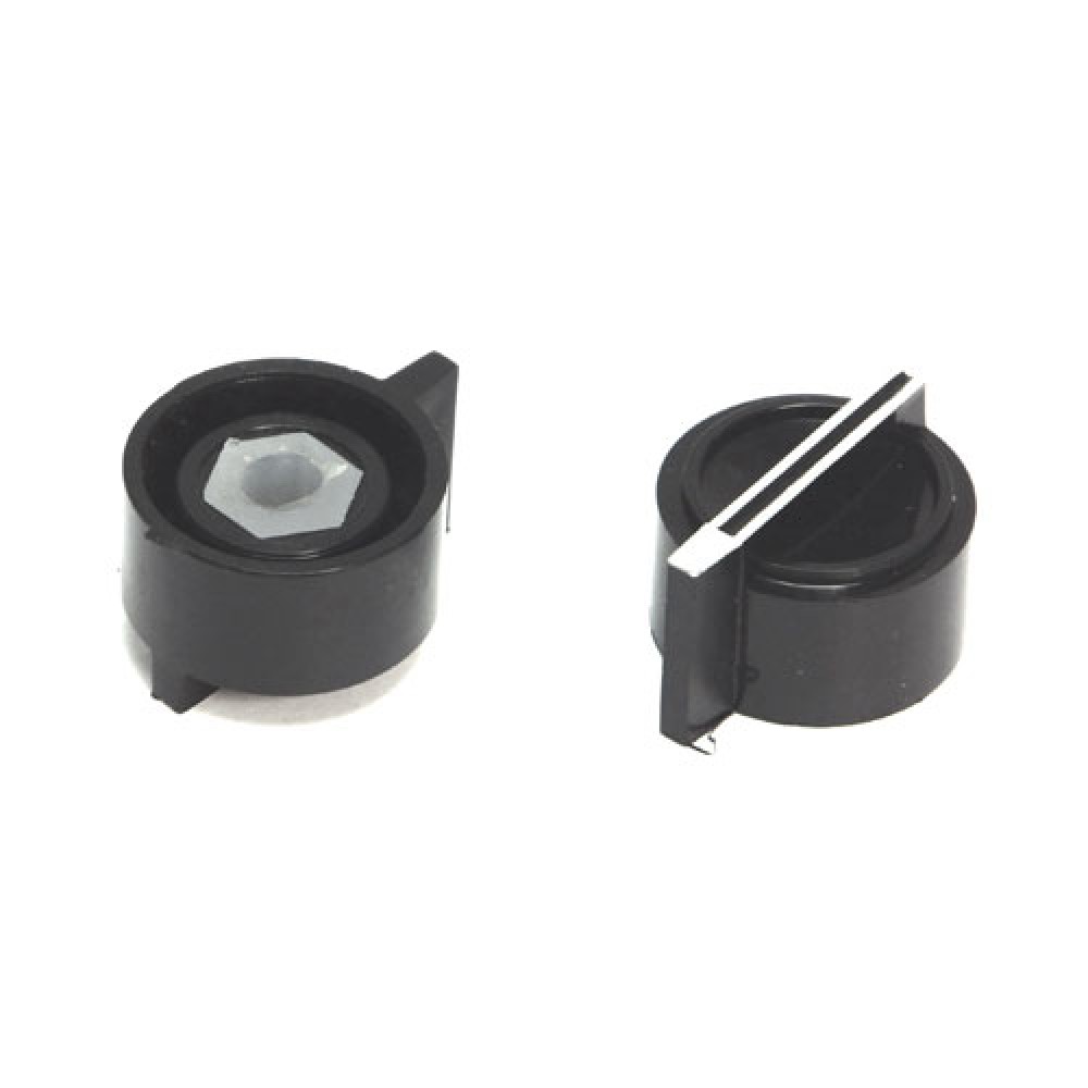 BOUTON >RETRO< AXE 6 MM 22X16MM LOT 2 P