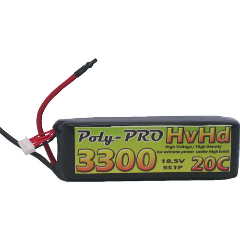 ACCU  LIPO  18,5VDC / 3300MAH 5 ELEMENTS