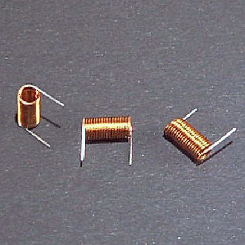 SELF AIR  1µH  17  SPIRES JOINTIVES / 5P