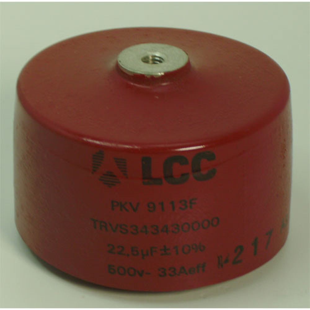CONDENSATEUR ASSIETTE - 22,5µF -500V-33A