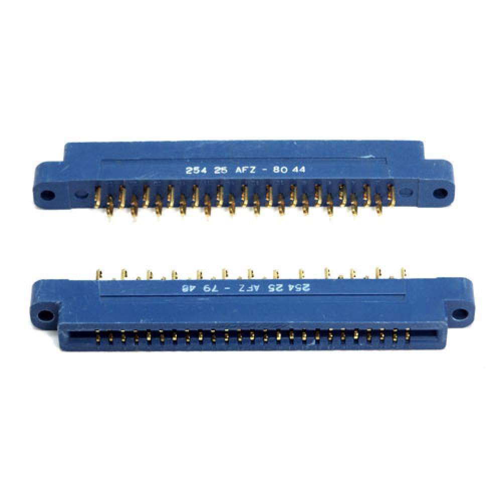 CONNECTEUR FEMELLE>COSSES 1X25PTS - 2,54