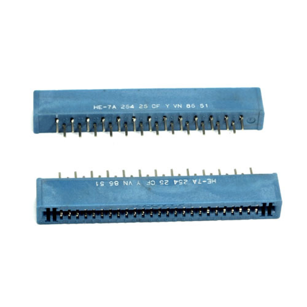 CONNECTEUR HE7 FEMELLE>CI 1X25PTS 2,54