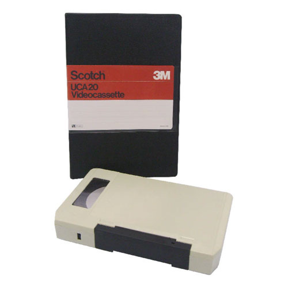 CASSETTE VIDEO U MATIC 20 MINUTES