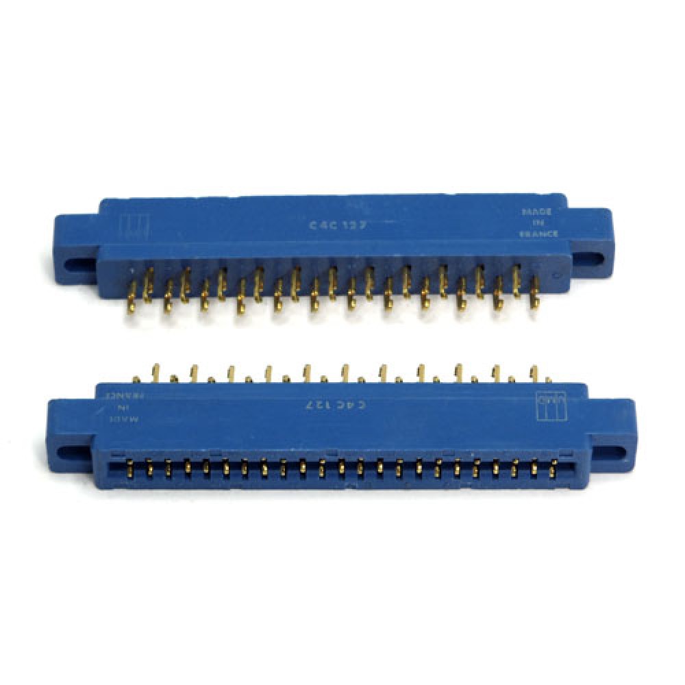 CONNECTEUR FEMELLE>COSSES 1X23PTS - 2,54