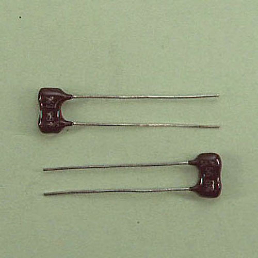 CONDENSATEUR MICA  ARGENTE 56PF 300VCC