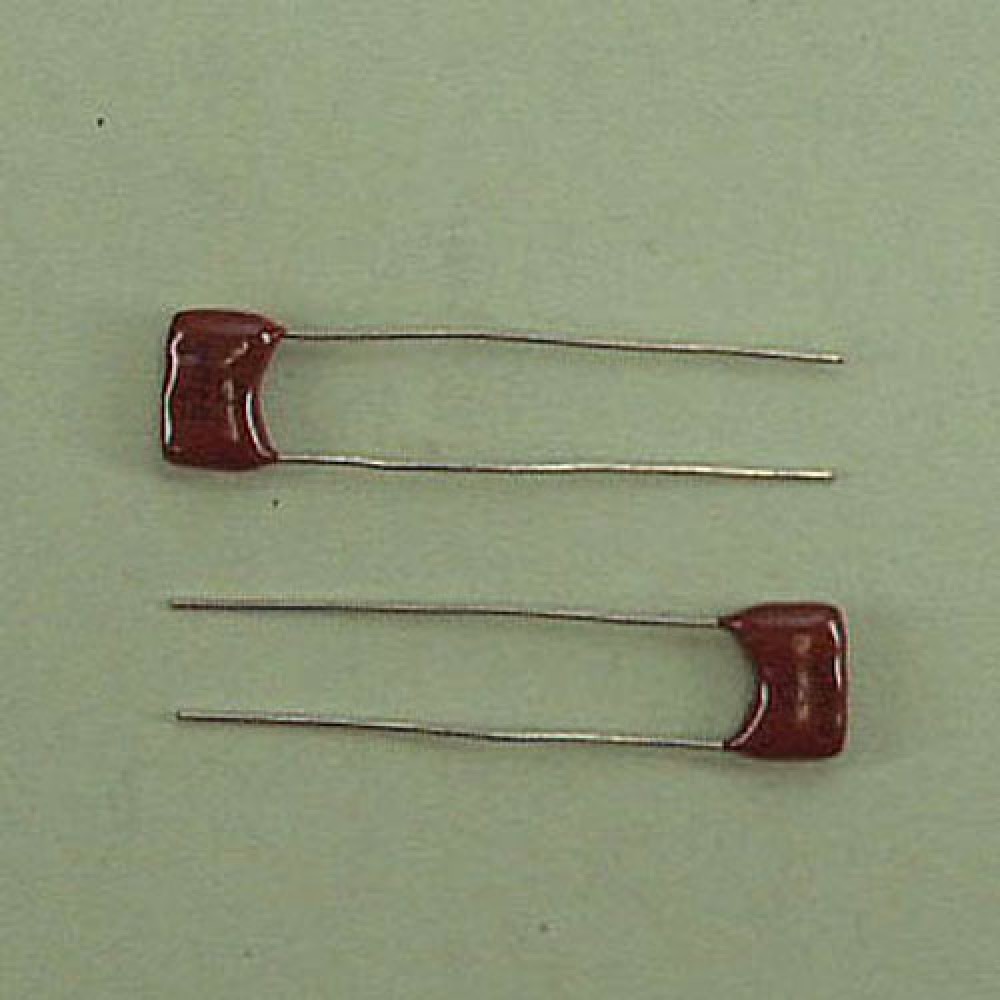 CONDENSATEUR MICA  ARGENTE 53,6PF 500VCC