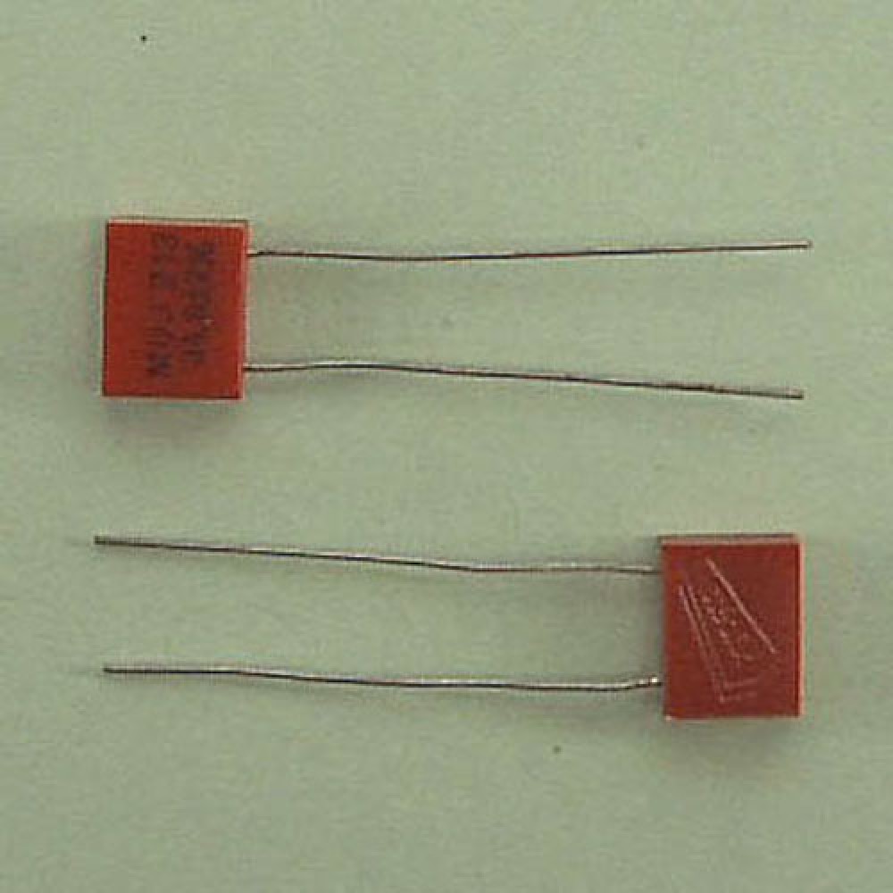 CONDENSATEUR MICA  ARGENTE 34,8PF 300VCC