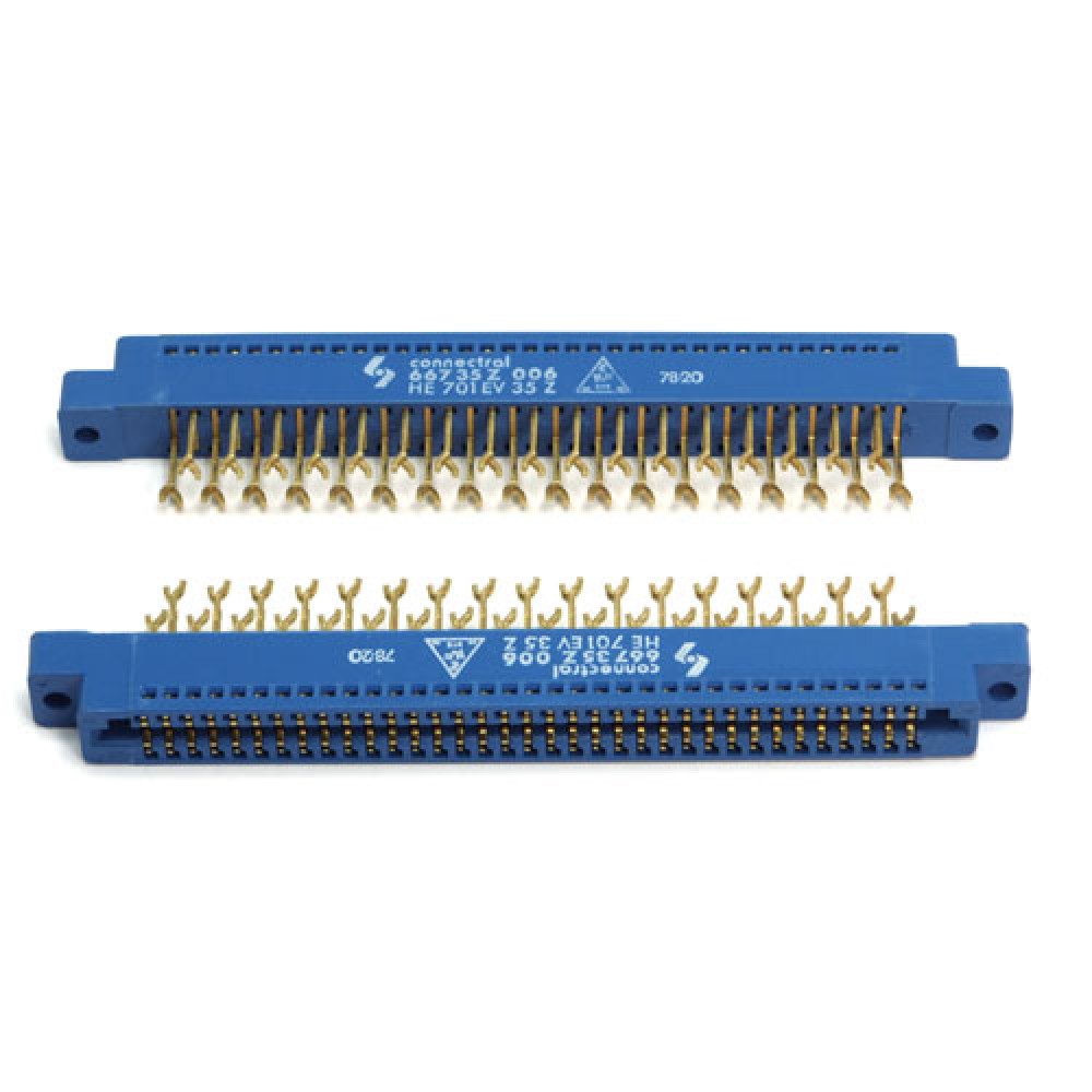 CONNECTEUR FEMELLE>COSSES 1X35PTS - 2,54