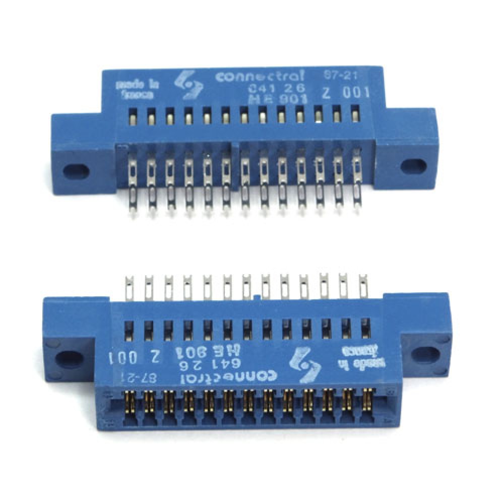 CONNECTEUR FEMELLE>COSSES 2X13PTS - 2,54