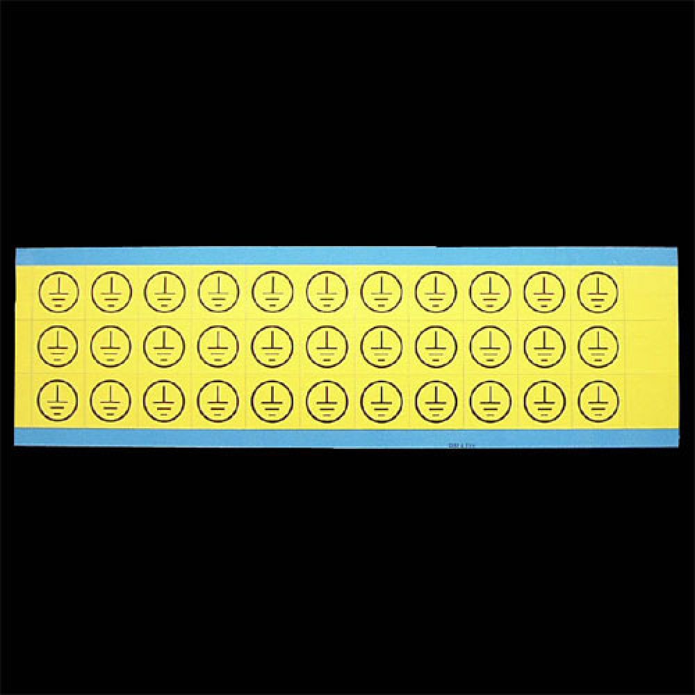 ETIQUETTE  > TERRE <   DIM:19 X 19MM.