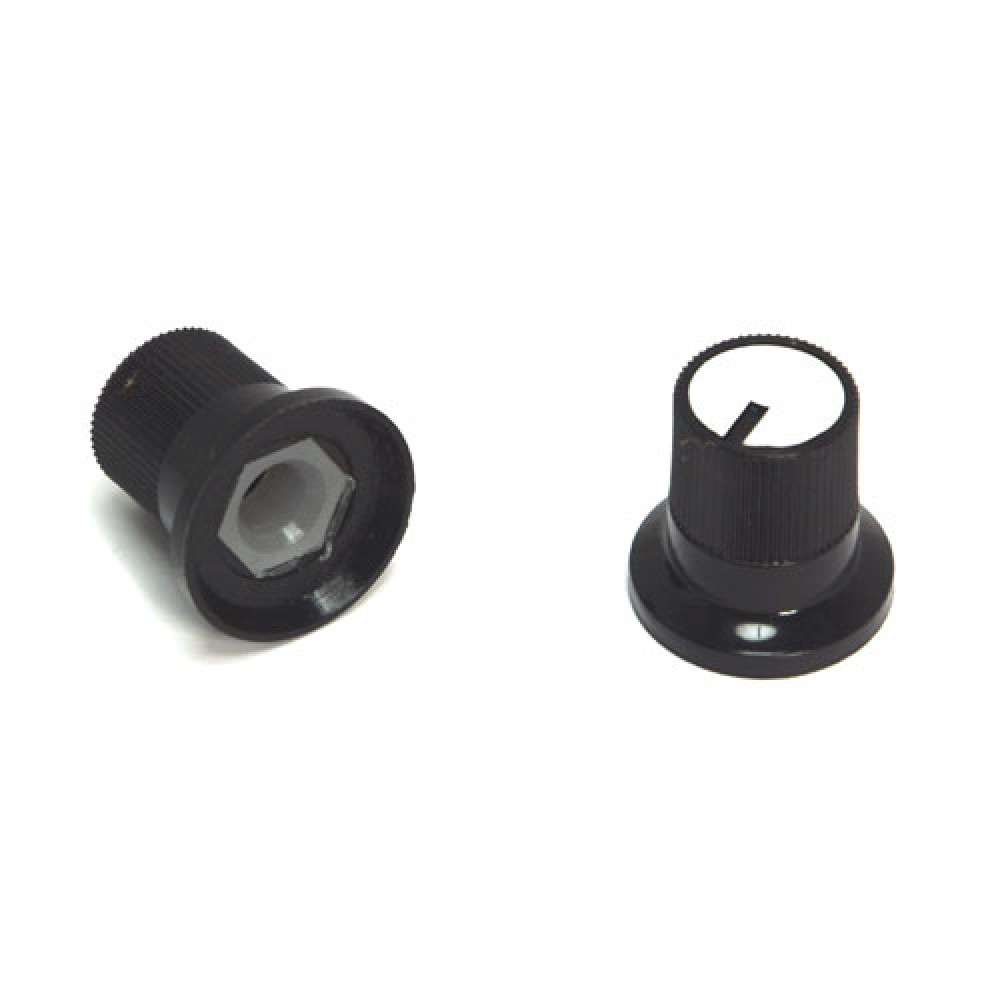 BOUTON AXE 6MM AUTO-SERRANT 19X19MM 2P