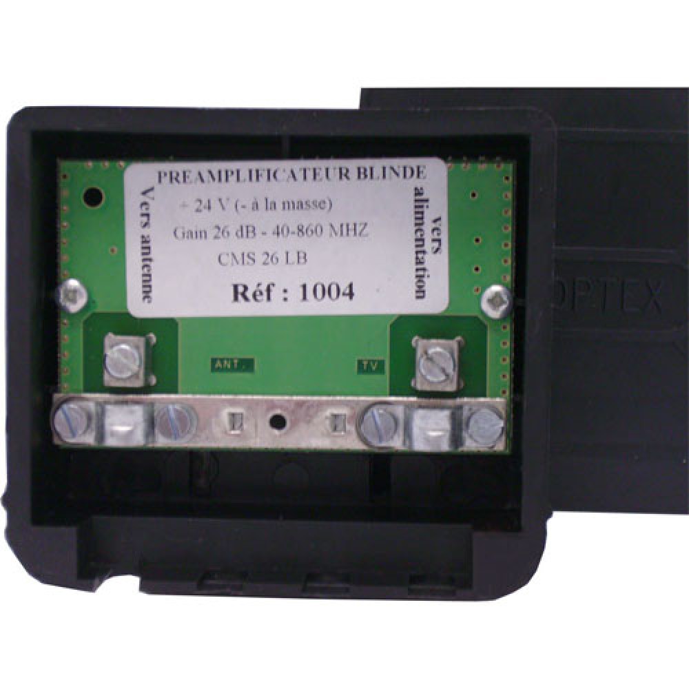 PREAMPLI DE MÂT  UHF/VHF 40/860MHZ  26DB