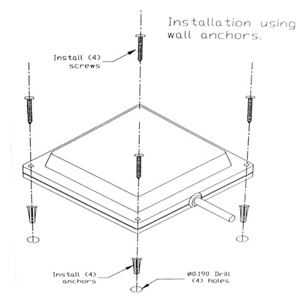 ANTENNE 2,4-2,5 GHZ DIRECTIONNELLE 9DBI