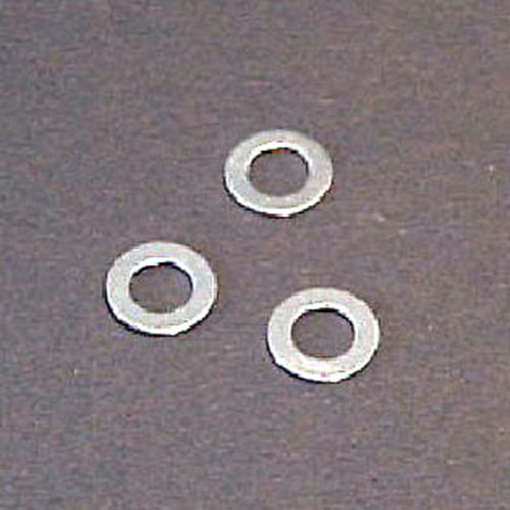 RONDELLE PLATE METAL 4X8MM 250 PIÉCES