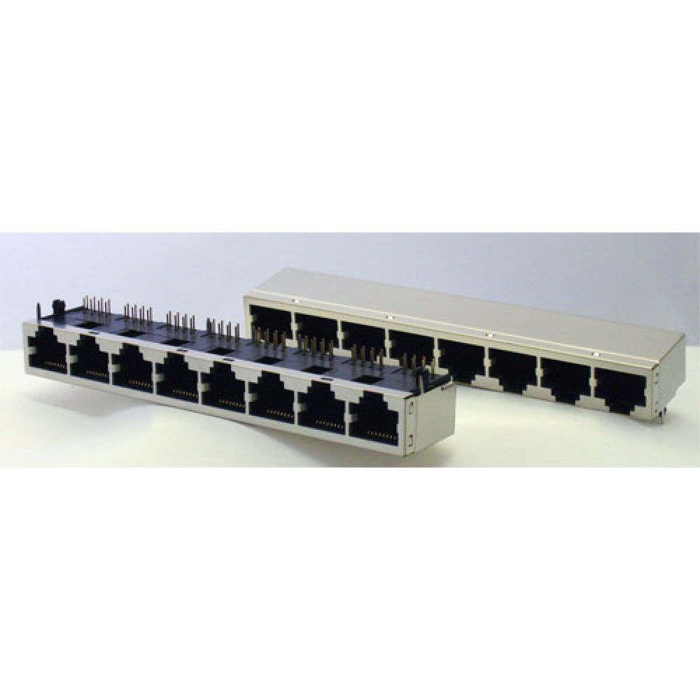 CONNECTEUR CI - 8 X RJ45 FEMELLES BLINDE