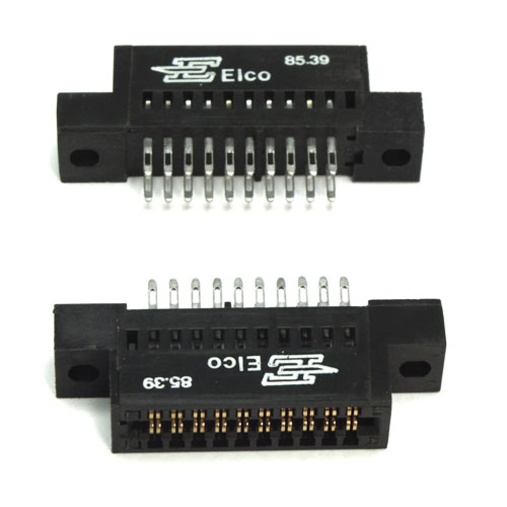 CONNECTEUR FEMELLE>COSSES 2X10PTS - 2,54