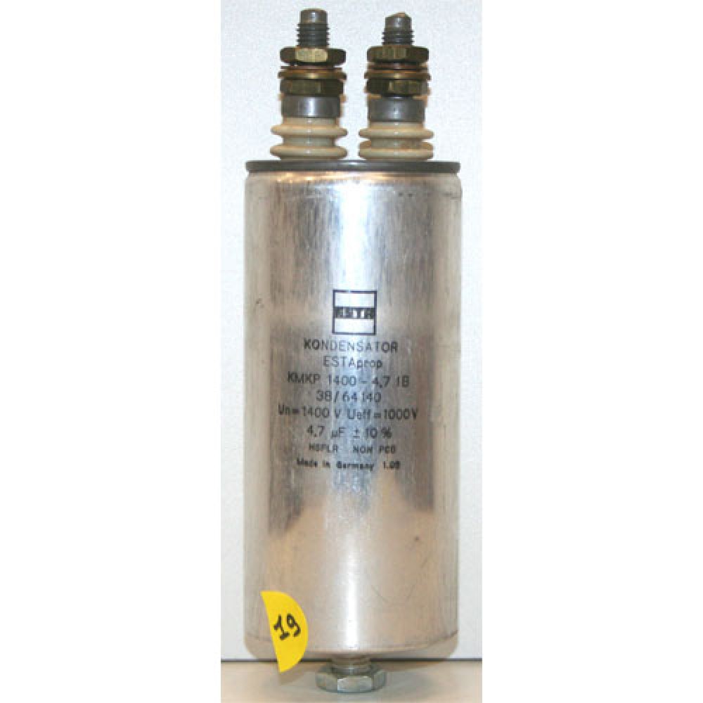 CONDENSATEUR BAIN HUILE---4,7µF/1,4KVAC